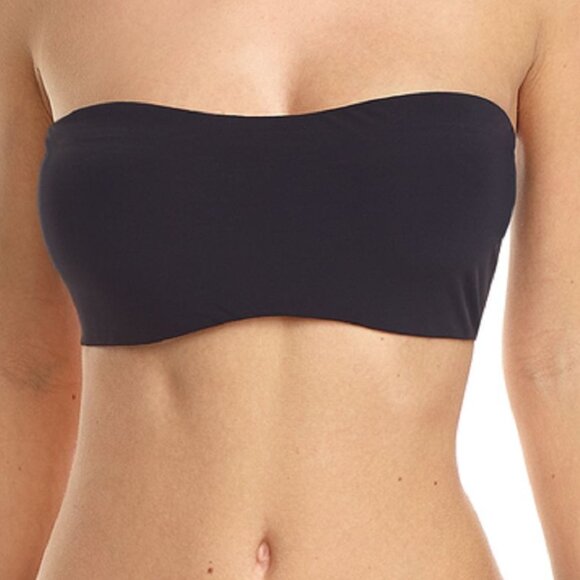 Commando Double Take Bandeau Bra - BRA303 (Black) - Picture 1 of 1